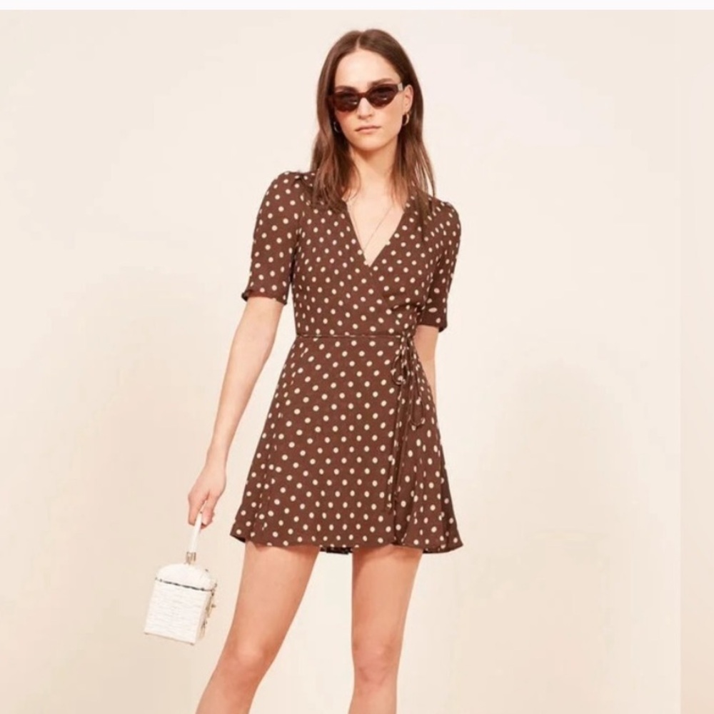 Reformation Lucky Wrap Dress